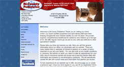 Desktop Screenshot of bicountypediatrics.com